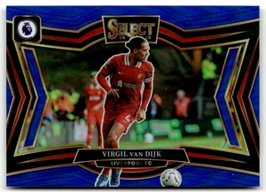 Panini Select Premier League 2024-25 No. 243 Virgil van Dijk Blue Prizm - Bild 1 von 2