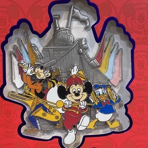Disney Parks Pin 2025 70th Anniversary Mickey Mouse Club Mini Jumbo Band LE 1500 - Picture 1 of 5