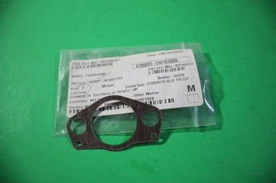NOS Kawasaki Mule 2500 2510 2520 1993-2000 Gasket Intake Pipe OEM # 11060-2086 - Image 1 of 3
