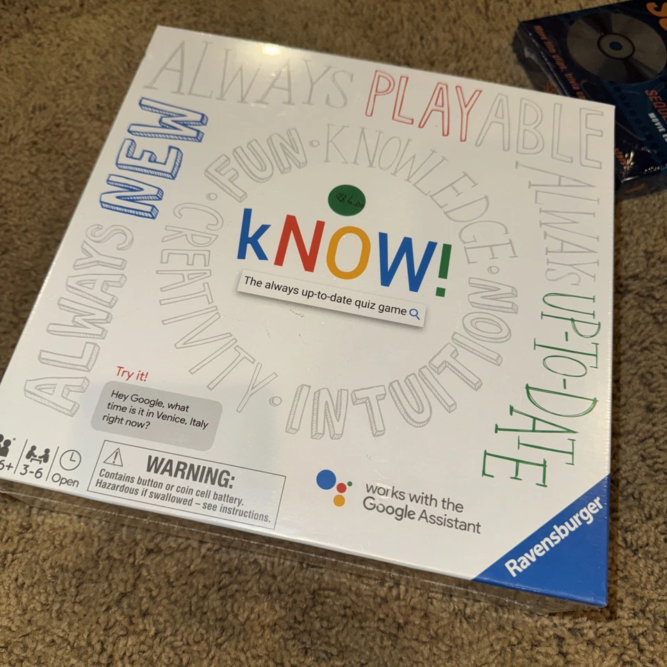 Know! The Always Up To Date Quiz Board Game by Ravensburger 3-6 Player Seal New  - Image 1 of 1
