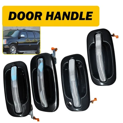 For 2000-06 GMC Yukon Yukon XL 1500 XL 2500 Front & Rear Exterior Door Handle X4 Foto 1 de 4