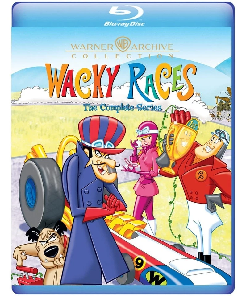 WACKY RACES COMPLETE SERIES Region Free Blu Ray DICK DASTARDLY MUTTLEY  vol 1-3 - Image 1 of 1