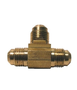 Ajuste de camiseta Watts A-168 Flare To Flare 3/8" PB44 (paquete de 5) - Imagen 1 de 5