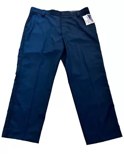 Neu mit Etikett blaue Hose Police Workwear Herren Gr. 44 W & 34 L Wolle Regular Dark Navy - Bild 1 von 6