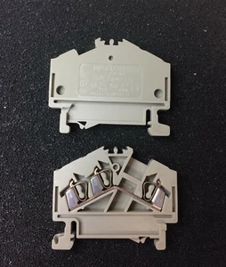 280-641 Wago Conn Terminal Block F 3 POS T DIN Rail Box 6 PIECES - Picture 1 of 1