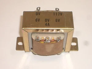 TRANSFORMADOR DE POTENCIA NET ELECTRONICS 117VAC A 12V 12VAC GRIP CENTRAL CT 6V-0-6V 4A - Imagen 1 de 1
