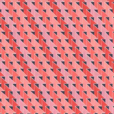 Parterre - Rosa Hot by Sarah Campbell for Free Spirit - 1/2 yard Cotton - Image 1 of 4