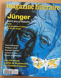 Magazine littéraire n°326 Ernst Jünger, cent ans d'Histoire