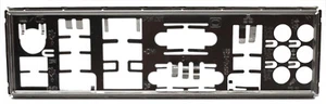 ASUS P8H67-M EVO cache - tôle à fente - I/O Shield #79042 - Photo 1/1