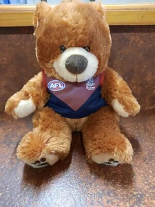 Melbourne Demons AFL Official Teddy Bear Plush 40cm  - Picture 1 of 6