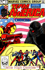 TEAM AMERICA (1982 Series) #9 Very Fine Comics Book
