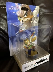 Fox Super Smash Bros Amiibo Nintendo Figure - New Factory Sealed - US Video Game - Picture 1 of 10