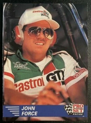 1991 PRO SET NHRA LEGEND JOHN ROOKIE CARD RC #17 GTX - Image 1 of 2