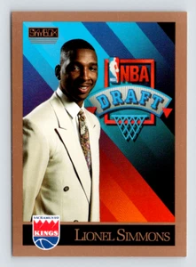 Tarjeta Skybox 1990, #364 Lionel Simmons, Sacramento Kings, novato del draft de la NBA - Imagen 1 de 3