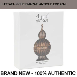 Brand New Lattafa Niche Emarati Antique Eau de Parfum Unisex 0.65oz - Picture 1 of 2