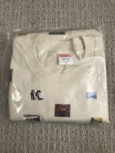 Supreme Pretty Fu*ked Tee Size XL Extra Large Natural SS22 In Hand Ships Fast - Picture 1 of 3