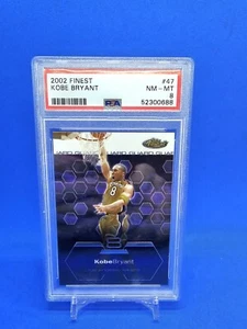 2002-03 🏀 Topps Finest Kobe Bryant #47 PSA-8, HoF Lakers  - Foto 1 di 2