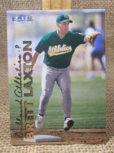 1999 Fleer Tradition Update Brett Laxton RC Baseball Card U-23 Athletics A9 - Picture 1 of 2