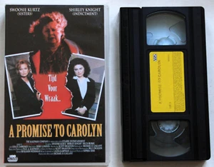 A promise to Carolyn / 1996 / VHS / PAL / VO with Dutch Subtitles - Photo 1/2