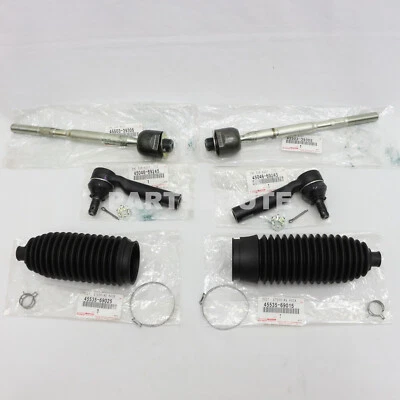 Toyota FJ Cruiser 2007-2009 OEM Genuine Tie Rod End Steering End w/ Boots SET - Image 1 of 4