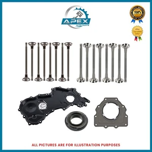 FITS QASHQAI 1.6 DCI DIESEL ENGINE R9M TIMING COVER, VALVES + FRONT & REAR SEAL - Foto 1 di 5