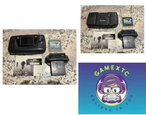 Sega Game Gear Konsole + TV Tuner + Säulen + Tragetasche - Bild 1 von 7