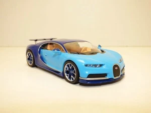 BUGATTI CHIRON bleu 1/43 - Imagen 1 de 6