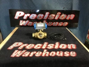 Bonomi 8P0080 - Válvula de bola neumática de latón con conexión NPT accionada por aire 2” NASS - Imagen 1 de 12