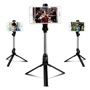 Remote Selfie Stick Tripod Extend Monopod Samsung Galaxy S25 S24 iPhone 16 15 14 - Picture 1 of 12