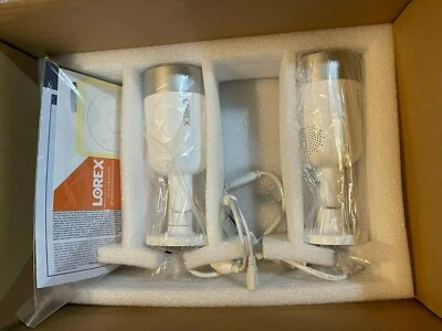 2 Lorex E891AB Indoor/Outdoor IP 4K Ultra HD Security Bullet Camera, Color Night - Image 1 of 4