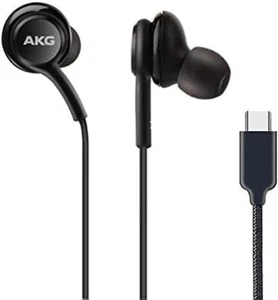 Auriculares SAMSUNG USB Tipo-C EO-IC100, Sonido por AKG, Auriculares Intrauditivos Negros, Con Cable - Imagen 1 de 6