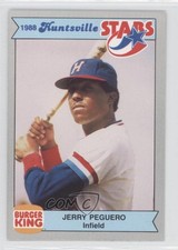 1988 Burger King Huntsville Stars Jerry Peguero