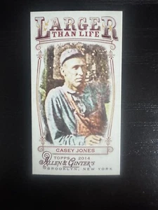 2014 Topps Allen and Ginter Mini Larger Than Life #LTL03 - Casey Jones - Picture 1 of 1