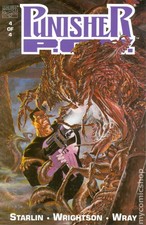 Punisher POV #4 FN 1991 Stock Image