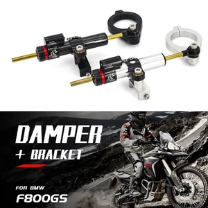 For BMW F800GS 08-17 F 800 GS Steering Damper Stabilizer & Bracket Mounting - Picture 1 of 13