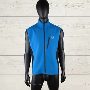 BJORN DAEHLIE Men's Blue Hiking Trekking Softshell Zip Sports Vest Sleeveless L - Picture 1 of 24