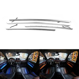 1 Set Silver Color Car Inner Door LED Ambient Light Fit BMW 3 Series F30 2013-18 - Picture 1 of 9