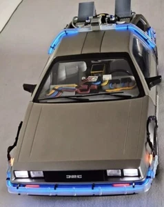 TOMY Back To The Future DeLorean Time Machine 1/10 Scale Diecast NIB SEALED - Picture 1 of 24