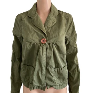 For Joseph Jacket Womens Medium Green One Button - Picture 1 of 11