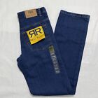 Real Ranch Wear jeans taille 30x34 denim bleu siège et cuisse s'adaptent aux bottes
