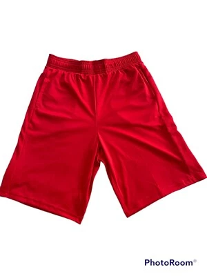 Mens Basketball Athletic Works Shorts Big Size XL (14-16) Red Wick - Изображение 1 из 4