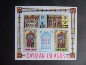 Islas Caimán 1973 Vidrieras de Pascua MS328 MNH UM sin montar como nuevas - Imagen 1 de 1