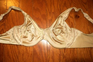 38C BALI ❤️ UNGEFÜTTERTER VOLLFLÄCHIGER BH BÜGEL ❤️ BEIGE NUDE SEXY ❤️ SPITZE SATIN 38C - Bild 1 von 4