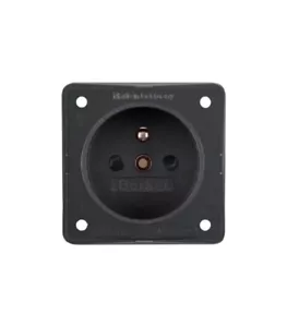 Presa Schuko 250V 16A da pannello nero - Picture 1 of 2