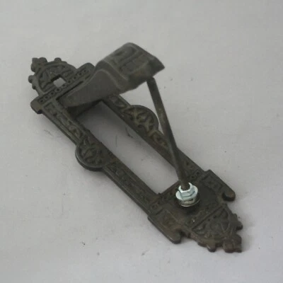 Boîte Aux Lettres Antique Inhabituelle Et Heurtoir - Photo 1/4