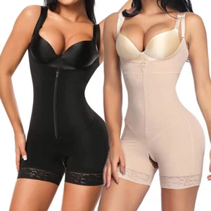 Damas Cuerpo Completo Modelador Cintura Entrenador Body Firme Control Abdomen Faja Corsé - Imagen 1 de 26