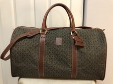 Hartmann Wings Jacquard Diamond Pattern 22" Duffle Duffel Bag Carry-On Weekender