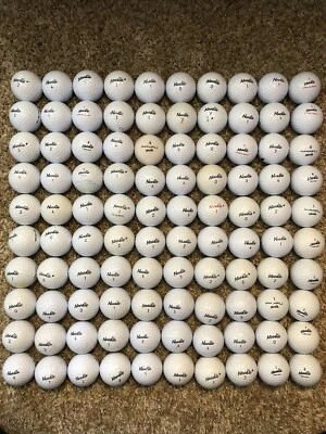 100 Mint Maxfli Noodle Golf Balls  - Image 1 of 2