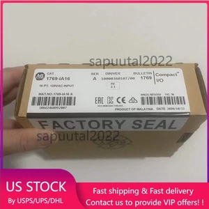 AB 1769-IA16/A CompactLogix 16 Pt 120VAC D/I Modul 1769IA16 US Free Tax - Bild 1 von 6