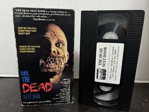 The Dead Next Door VHS Horror Zombie Film Used - Picture 1 of 8
